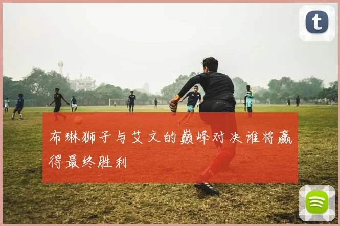 布琳狮子与艾文的巅峰对决谁将赢得最终胜利
